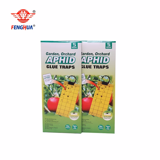 Желтый липкий клей мухи насекомых ловушки доски двойные стороны борьбы с вредителями